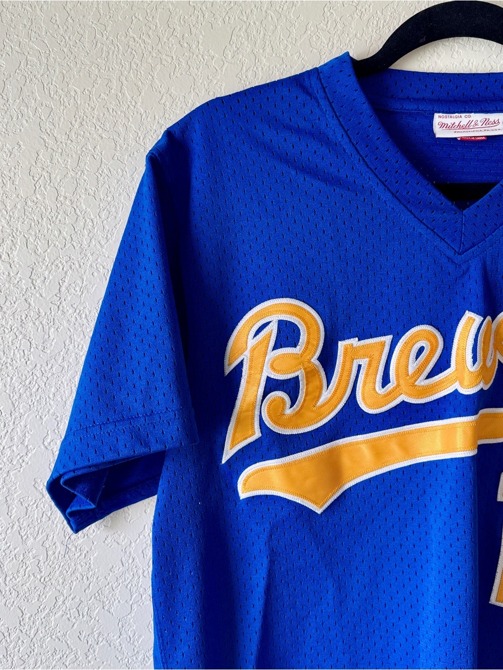 Mitchell & Ness Royal Blue Cooperstown Collection Jersey Patch - Picture 2 of 7